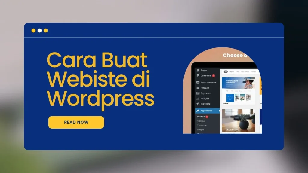 Cara Buat Website Di Wordpress