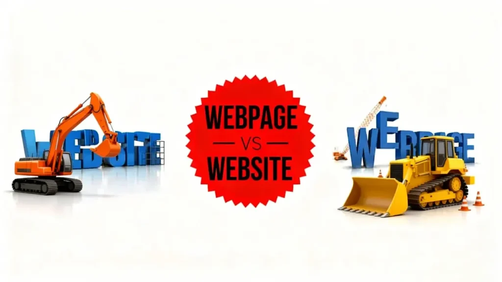 bedanya web page dan web site