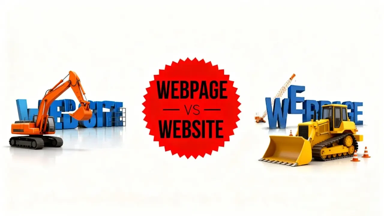 bedanya web page dan web site