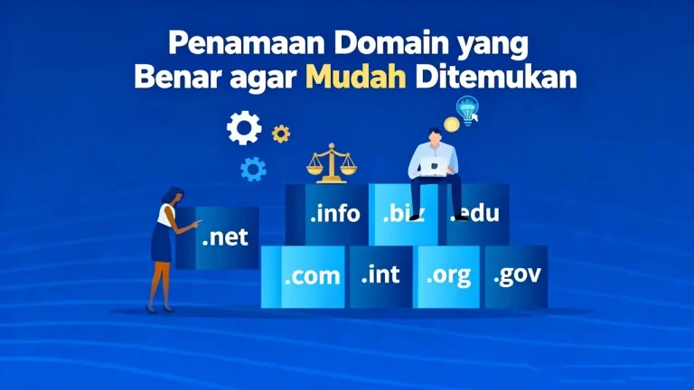 penamaan domain yang benar adalah